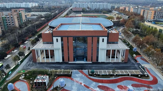 精设广厦，精于智能——西安工程大学临潼校区文体楼(图1)